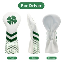 Housses de tête de Club de Golf étanche, couvre-tête à quatre feuilles, pour les pilotes de Golf 460cc, couvre-tête de conducteur de Golf