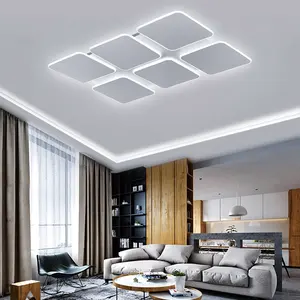 Seable Chinese High Ceiling Chandelier Light Acrylic Led Rectangular Led Ceiling Light