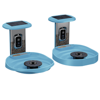 Cámara Solar para Observación de Aves, 5MP, IP65, Impermeable, Ecológica, Libre de BPA, Comedero Automático para Aves con IA, Baño para Aves, Audio Bidireccional, Duradera, ODM