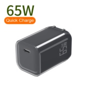 Chargeur mural rapide GaN USB-C 20W 30W 33W 45W 65W Super Cool pour ordinateur portable Type-C, iPhone, iPad, Macbook