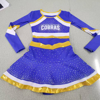 Uniformes de pom-pom-pom-pom-pom-pom girls personnalisables Service OEM pour ensembles pour enfants