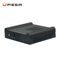 Piesia Intel 7th 8th Gen Core I5 I7 Mini computadora de escritorio Host 2 LAN 6COM 2 * DDR4 Mini ITX Case 1 * VGA/HD X86 Mini PC portátil