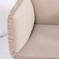 Modernes Luxus-Design Hotelmöbel - Stilvolles Sofa, Freizeitstuhl, Stoffsessel mit Armlehnen