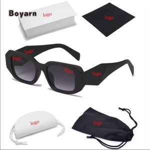 Boyarn Factory Venta al por mayor Tendencia de lujo Diseñador Gafas de sol cuadradas Hombres Mujeres Lentes <span class=keywords><strong>Hombre</strong></span> Deportes Acetato Gafas de sol Accesorios - Product Image 3