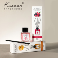 Diffuseur de parfum d'ambiance luxueux AIRBRC de 50 ml : Élimine les odeurs et sert de décoration moderne et élégante