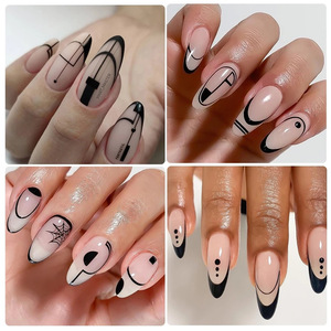ปากกาเขียนลายเส้นละเอียดพิเศษสำหรับแกะสลักและระบายสี พร้อมแปรงทาสีเล็บ - Product Image 2
