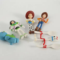 7 unids/set plástico Woody Toy Story Toy Jessie Buzz Light Year Aliens Anime Juguetes figura de acción juguetes para niños