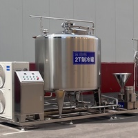 Ligne de production efficace de fusion de fromage pour les blocs, les tranches et les sauces de fromage transformé avec un contrôle précis de la température.