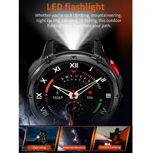 HT33 Nuovo T-Rex3 Pro Smartwatch con Display Amoled da 1,7 Pollici, Batteria da 1100mAh, GPS, Impermeabile 5ATM, Assistente Vocale, Tracker per Corsa e Sport - Product Image 6