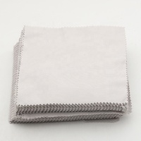 Chiffon de nettoyage pour lunettes en microfibre de daim de haute qualité avec logo personnalisé imprimé