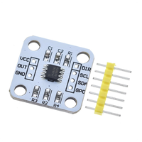 AS5600 Modul Sensor Pengukuran Sudut Encoder Magnetik Akurasi Tinggi 12bit Modul dan Kit Elektronik Induksi Magnetik