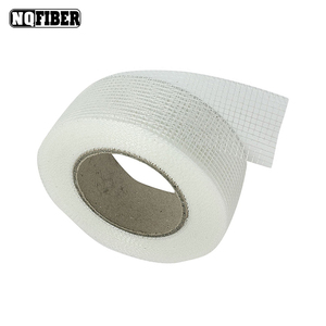 NQFIBER Ruban auto-adhésif en <span class=keywords><strong>fibre</strong></span> <span class=keywords><strong>de</strong></span> <span class=keywords><strong>verre</strong></span> pour cloison sèche Tissu <span class=keywords><strong>de</strong></span> réparation <span class=keywords><strong>de</strong></span> mur blanc jaune bleu - Product Image 1