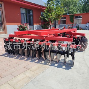 Farm <b>Cultivator</b> Disc Harrow Red 12 Discs High Productivity Agricultural Tilling Equipment - Product Image 3