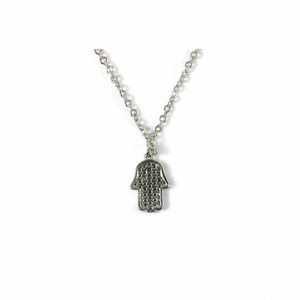 Collier pendentif fin mauvais œil - Product Image 2