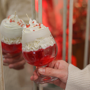 Velas perfumadas <span class=keywords><strong>de</strong></span> copa <span class=keywords><strong>de</strong></span> vino, vela perfumada hecha a mano, para año nuevo, recuerdo <span class=keywords><strong>de</strong></span> boda, Q098 - Product Image 1