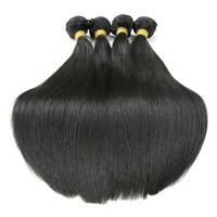 Grossistes de mèches de cheveux bruts vierges, alignées aux cuticules, tissées, doublement tirées, extensions de cheveux humains malaisiens