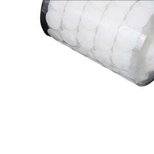 Points blancs auto-adhésif bricolage artisanat polyvalent OEM crochet et boucle Velcroes point découpé réutilisable et réglable - Product Image 1