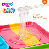 Slime en silicone pétrissable en gros, pâte à modeler en caoutchouc souple et kit de slime, jouets DIY pour enfants, slime coloré à l'huile pour enfants