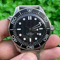 Montres automatiques de luxe pour hommes, prix d'usine en gros, mécaniques, étanches 300m, mouvement 8806, boîtier en acier inoxydable 007, bracelet 20mm