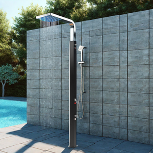 <span class=keywords><strong>Douche</strong></span> <span class=keywords><strong>solaire</strong></span> portable en acier inoxydable de 35 L avec <span class=keywords><strong>douche</strong></span> pour les pieds et 3 heures de trempage - Product Image 6