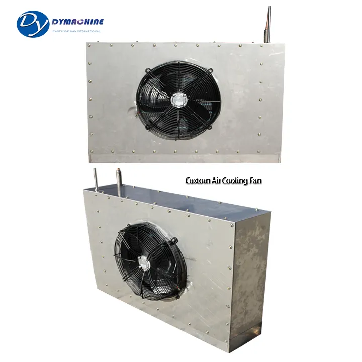 Промышленный воздухоохладитель из нержавеющей стали с алюминиевой системой охлаждения холодильной комнаты, теплообменник, система воздушного охлаждения, Luft Waermetauscher