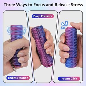 Nouveau porte-clés sensoriel Little Ouchies Pain imprimé en 3D, en EVA, à picots, pour adultes [Spinner Clicker] - Product Image 3