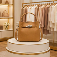 Nouveau Sac à Main Élégant et Classique en Cuir de Vachette Pleine Fleur pour Femme, Modèle 2026, Géométrique, Décontracté, Porté Épaule ou Croisé, Qualité Supérieure
