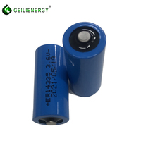 ER14505 ER14335 3.6V 2/3AA 1650mAh Li-SOCl2 ليثيوم بطارية أساسية الاستشعار اللاسلكية جهاز