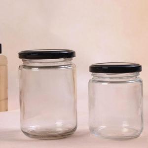 Hũ thủy tinh trong suốt hình tròn hai mặt đựng mật ong, mứt, đồ ăn, dung tích 100ml, 200ml, 300ml, 800ml - Product Image 2