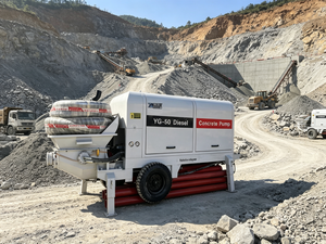 High Rise Building Applications with Consistent Output Quality Diesel Concrete Pump - Product Image 4