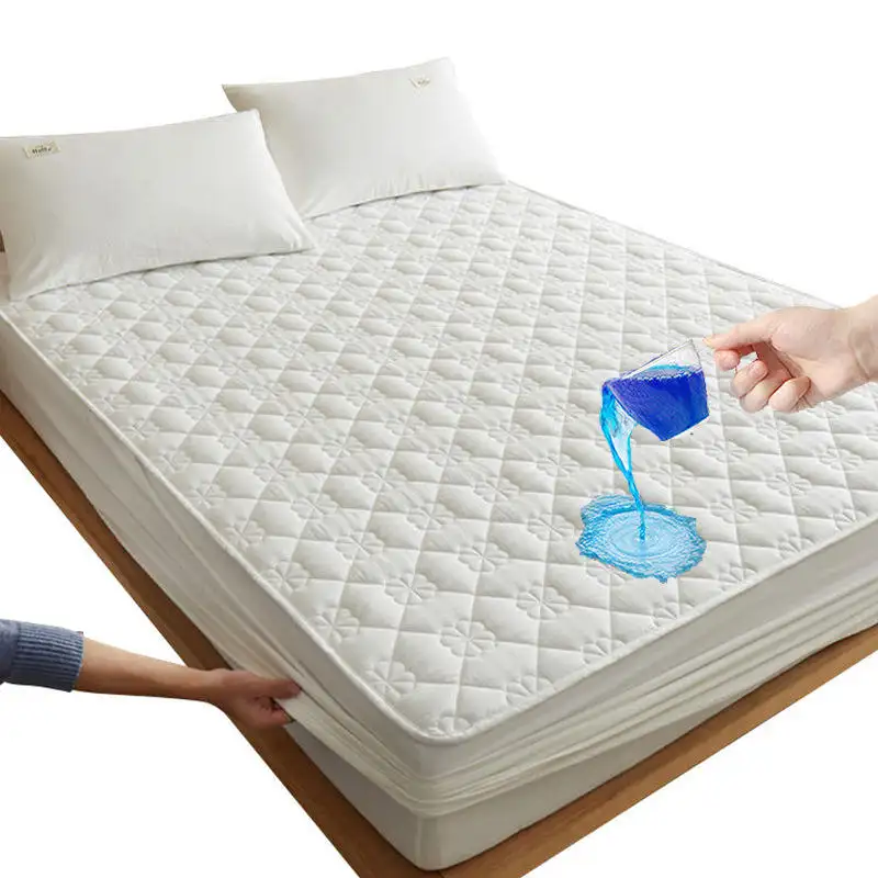 2023 Hot Selling protector de colchon bed bug water proof quilted waterproof bed cover mattress protector cover