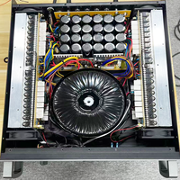 Amplificateur de puissance professionnel 4 canaux 1000W Classe H, montage en rack 2U. Convient pour les scènes de fête/KTV.
