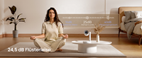Projecteur portable HD multi-angle certifié Google TV pour cinéma maison et extérieur, idéal pour le jeu