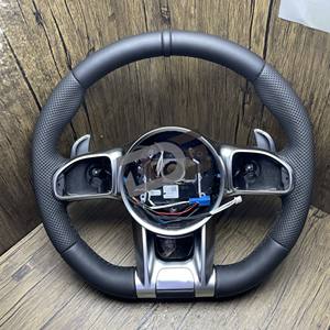 <span class=keywords><strong>Volant</strong></span> en cuir et fibre de carbone pour Mercedes Benz <span class=keywords><strong>W204</strong></span>, compatible avec Cla C117 W176 W212 W213 W207 W218 X204 W117 S204 C204 <span class=keywords><strong>C63</strong></span> <span class=keywords><strong>AMG</strong></span> - Product Image 4