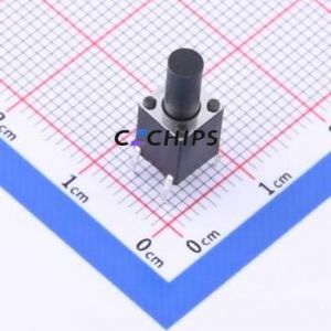 TS-1006D-BR15026 Tactile <b>Switch</b> Through hole Component THT,6x6mm <b>Switch</b> Single Pole Single Throw Round Button 2.6N Through Hole - Product Image 1