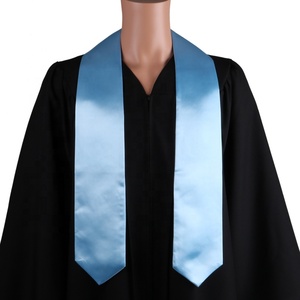 Vente chaude grande quantité <span class=keywords><strong>bleu</strong></span> <span class=keywords><strong>ciel</strong></span> plaine Graduation étole Graduation Sash - Product Image 4