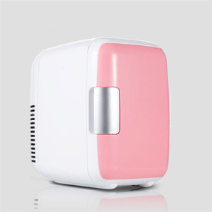 Bureau <span class=keywords><strong>Rouge</strong></span> Mini Réfrigérateur 4L Réfrigérateur Mobile pour la voiture et la maison - Product Image 5