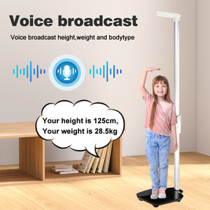 Certificación CE ROHS 200kg Calorías Pantalla IMC Función Altura y peso Escala Composición corporal Altura humana Escala de peso - Product Image 5