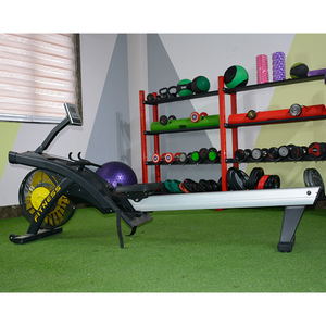 Ejercicio de equipo de gimnasio Cardio Marco de hierro negro gimnasio de <span class=keywords><strong>aire</strong></span> máquina de <span class=keywords><strong>Remo</strong></span> - Product Image 2