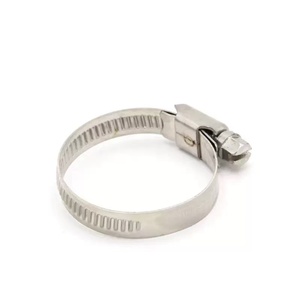 Morsetti per Tubi a Vite Senza Fine di Alta Qualità in Acciaio Inossidabile Regolabili Tipo Americano SS201 SS304 SS316 per Auto - Product Image 4
