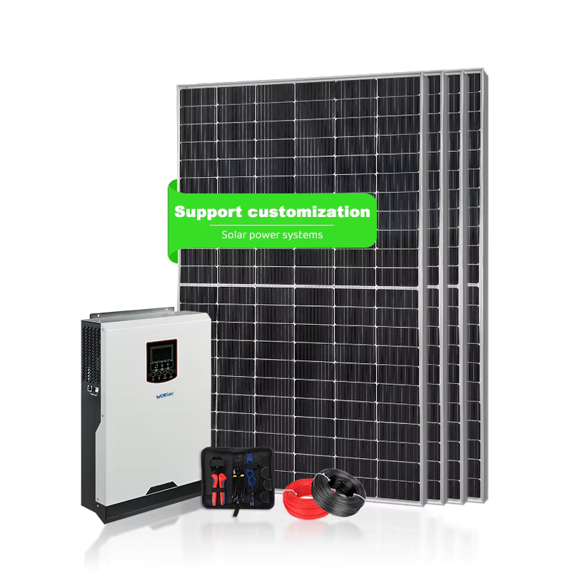 300W Split Grid Solar Power System Wall-Mounted Home Solar Energy System for Residential Use High-Efficiency Solar Power · image 1