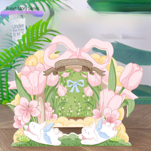 Diseño Original con Temática de Rosas, Escondite Multifuncional y Cómodo para Hámsteres, Hecho de Madera Sólida - Product Image 5