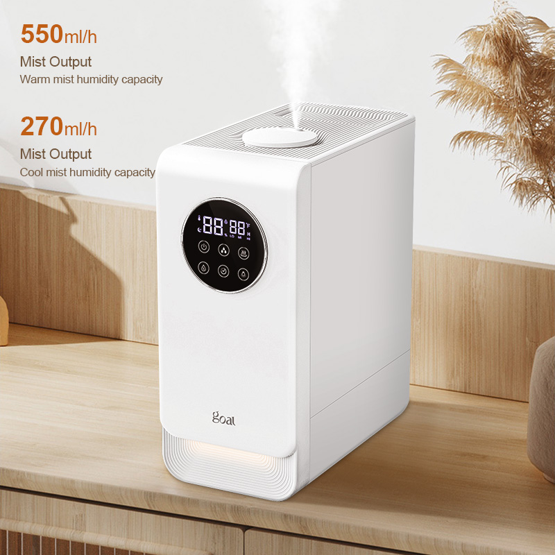 Household 6.5L Wifi Smart Digital Heated and Humidifier Large with Cool and Warm Mist