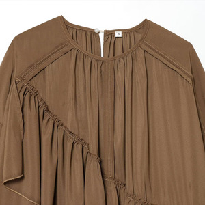PB&ZA Blusas <span class=keywords><strong>de</strong></span> Gasa para Mujer, Otoño 2025, Nueva Moda, Estilo Casual, Vintage, Manga Larga, Camisas Femeninas, Blusas Chic - Product Image 4