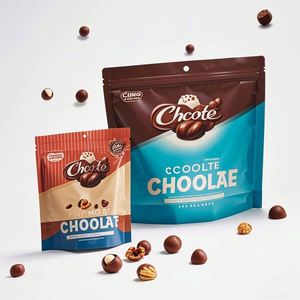 Custom Moisture-Proof DoyPack <b>Bags</b> Reseal Plastic Aluminum Foil Stand up Pouch for Almond & Cashew Nut Packaging for Sushi Jelly - Product Image 4