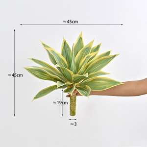 Planta Artificial de Agave/Aloe <span class=keywords><strong>en</strong></span> Maceta, Plástico de Calidad con Tacto Natural, Planta Falsa Tipo Bonsái <span class=keywords><strong>en</strong></span> Oferta para Decoración de Jardín, <span class=keywords><strong>en</strong></span> Maceta, al por Mayor - Product Image 4