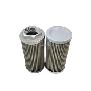 굴삭기 유압 흡입 오일 필터 WU-100x80-J WU-100x100-J WU-100x180-J 메쉬 오일 흡입 필터 접이식 유압 필터 - Product Image 2