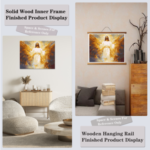 40*50cm Modern DIY Oil Painting Jesus 3 Brushes and Pigment DIY Paint by Numbers for Adults <b>Frameless</b> - Product Image 6