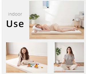 <span class=keywords><strong>Surmatelas</strong></span> individuel en mousse pour lit de <span class=keywords><strong>camping</strong></span>, matelas de voiture, canapé, tapis de sol enroulable, matelas de couchage pliable, portable, personnalisé - Product Image 4