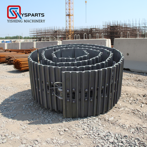 Conjunto de Zapatas de Cadena <span class=keywords><strong>DH200</strong></span> DH210 DH220 DH225 DH280 DH290 DH300 DH320, Grupo de Cadena con Zapatas para Repuestos de Excavadora - Product Image 1